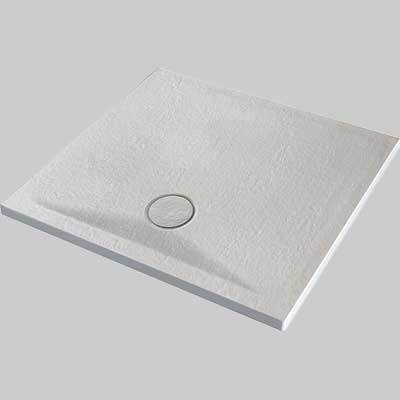 PIATTO DOCCIA QUADRATO PIETRACERAMICA H.4 GESSO