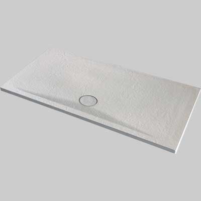 PIATTO DOCCIA RETTANGOLARE PIETRACERAMICA H.4 GESSO