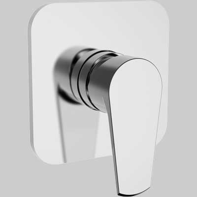 PIASTRA E LEVA PER INCASSO DOCCIA VELVET