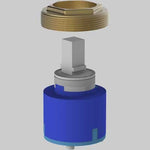 CARTUCCIA TEOREMA SENZA DISTRIBUTORE Ø 40