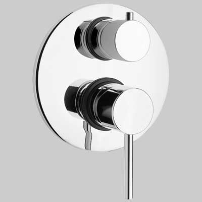 MONOCOMANDO DOCCIA INCASSO CON DEVIATORE DISCO