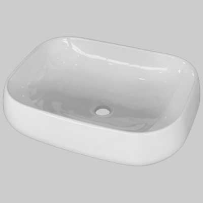 LAVABO APPOGGIO IN CERAMICA OVAL 56