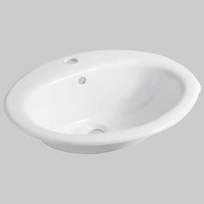 LAVABO INCASSO DECOR SOPRAPIANO CON FORO