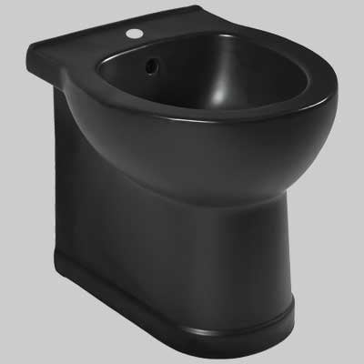 BIDET FILO MURO ISCHIA NERO OPACO