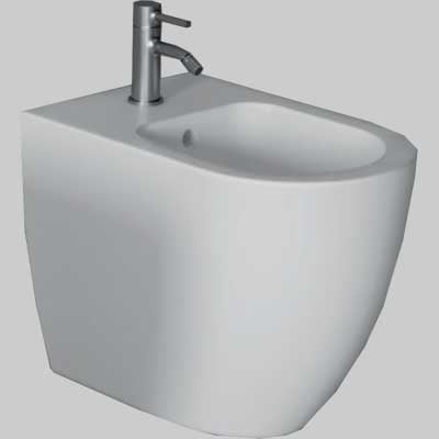 BIDET FORM SQUARE FILO PARETE