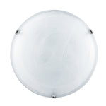 PLAFONIERA DUNA BIANCA 3XE27 50X50X11CM