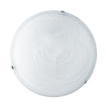 PLAFONIERA DUNA BIANCA 1XE27 30X30X8CM