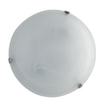 PLAFONIERA DUNA BIANCA 2XE27 40X40X11CM