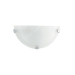 APPLIQUE DUNA BIANCA 1XE27 30X9X15CM