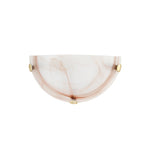 APPLIQUE DUNA TABACCO 1XE27 30X9X15CM