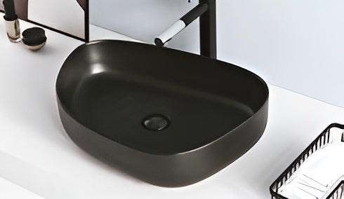 LAVABO CERAMICA RS78345BLK NERO