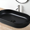 LAVABO CERAMICA RS78345BLK NERO