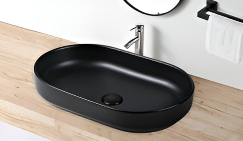 LAVABO CERAMICA RS78345BLK NERO