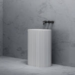 LAVABO CON PIEDISTALLO ORGANIC