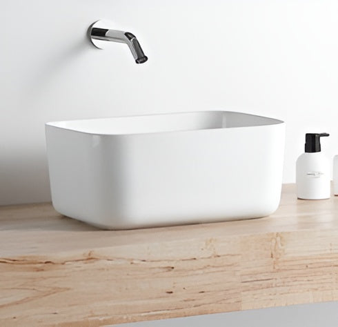 LAVABO CERAMICA BIANCO