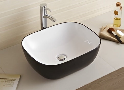 LAVABO CERAMICA BLACK and WHITE