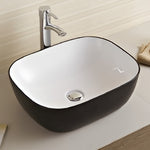 LAVABO CERAMICA BLACK and WHITE