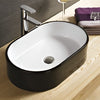 LAVABO CERAMICA BLACK and WHITE