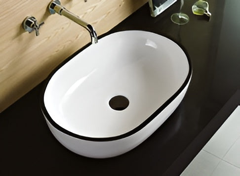 LAVABO CERAMICA BLACK and WHITE