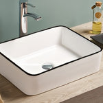 LAVABO CERAMICA BLACK and WHITE