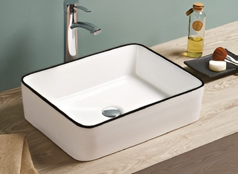 LAVABO CERAMICA BLACK and WHITE