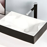 LAVABO CERAMICA BLACK and WHITE