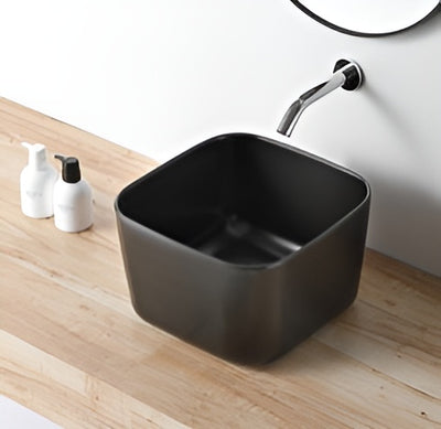 LAVABO CERAMICA NERO