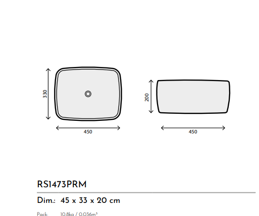 LAVABO CERAMICA NERO