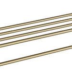 PORTA ASCIUGAMANI ORO CON RIPIANO