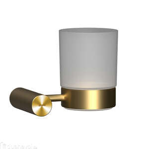 TAZZA DI VETRO BASE ORO