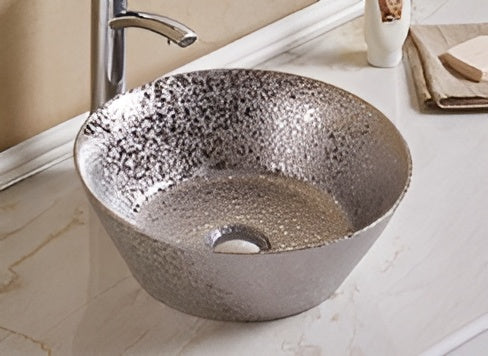 LAVABO CERAMICA ARGENTO