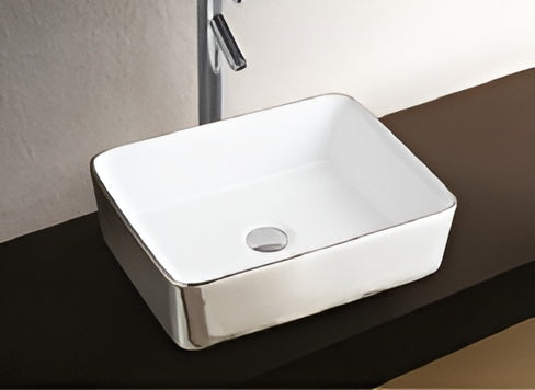 LAVABO CERAMICA ARGENTO