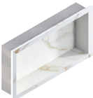 NICCHIE PORCELLANE ORO BIANCO