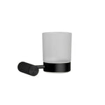 TAZZA DI VETRO NERA