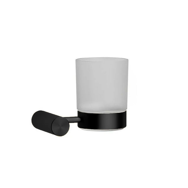 TAZZA DI VETRO NERA
