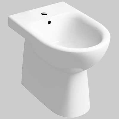 BIDET MONOFORO SELNOVA FILO PARETE