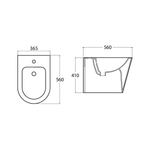 BIDET BOHEMIC BIANCO