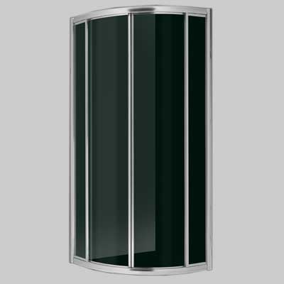 BOX DOCCIA ASIMMETRICO P. CROMO