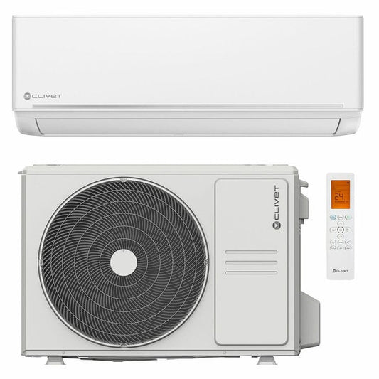 Climatizzatore Clivet EZCool 9000 Btu Monosplit Inverter R-32 Wi-Fi Optional A++ A+