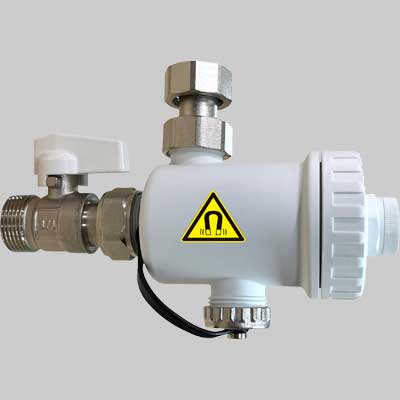 DEFANGATORE MAGNETICO SOTTOCALDAIA WHITE