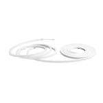 NEON STRIP FLEX 2 STAFFE INCLUSE/M 24V 12W/M 5700LM 3000K IP65 500X1X1CM