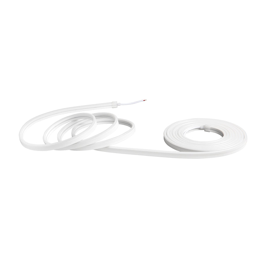 NEON STRIP FLEX 2 STAFFE INCLUSE/M 24V 12W/M 6000LM 4000K IP65 CRI>90 500X0,6X1,3CM
