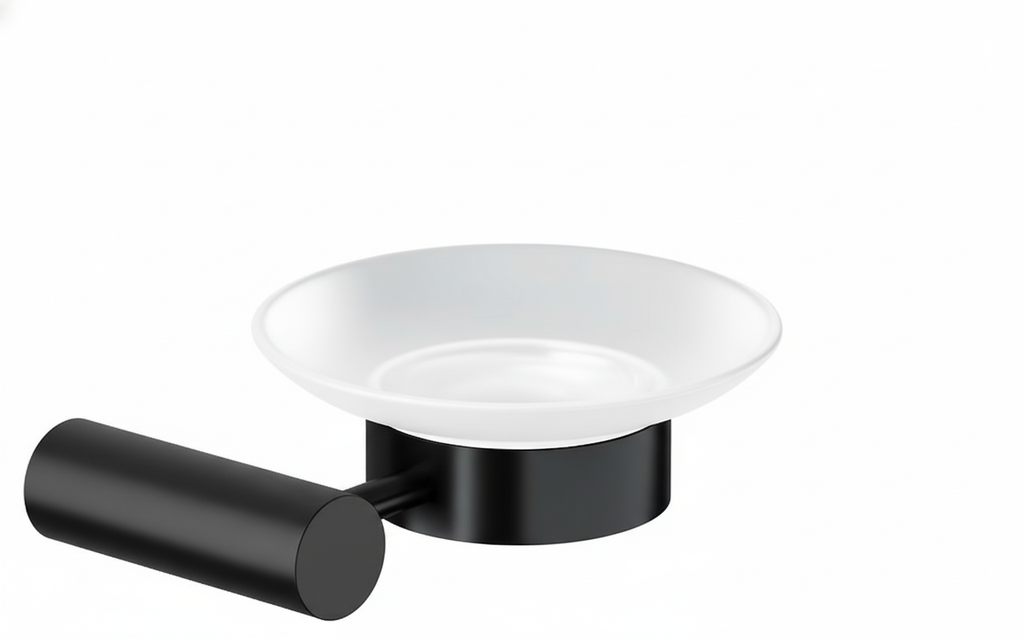 PORTA SAPONETTA BASE NERA