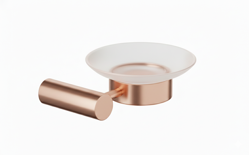 PORTA SAPONETTA BASE ROSA ORO