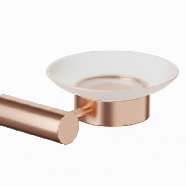 PORTA SAPONETTA BASE ROSA ORO