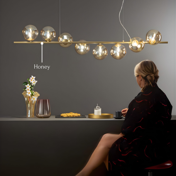 SOSPENSIONE HONEY ORO 8XG9 145X33,5X165CM