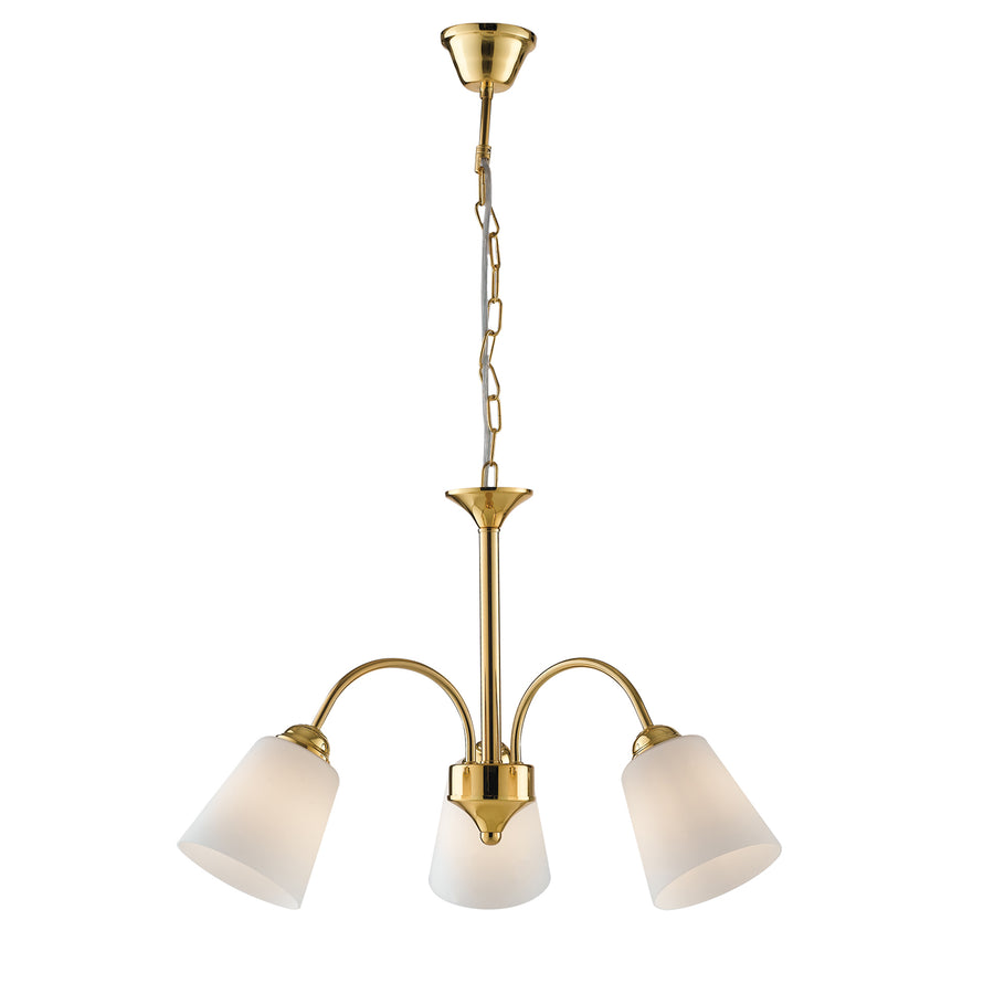 LAMPADARIO 1162 ORO 3XE14 55,5X87CM