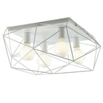 PLAFONIERA ABRAXAS BIANCA 4XE27 41,7X40X26,5CM