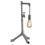 LUME AMARCORD ZINCATO 1XE27 41X30X61CM