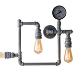 PLAFONIERA AMARCORD ZINCATA 3XE27 48X9,5X44CM